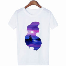 Load image into Gallery viewer, Mouse Cartoon Printing Harajuku T-shirt Women&#39;s Lion King Fashion Tshirt O-neck Short-sleeved shirt White Shirt  Clothing
